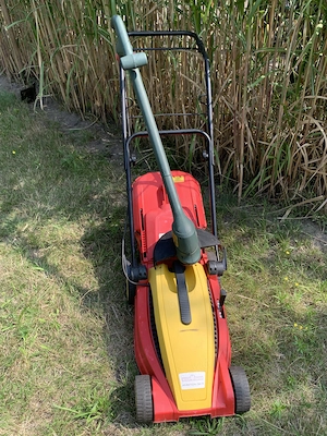 Rasenmäher Wolf Garten + Rasentrimmer Black & Decker
