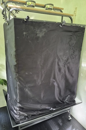 Großer Vögelkäfig mit Zubehör- komplett  Bild 8