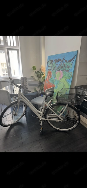 KETTLER Layana Fun Damenfahrrad 28 Zoll Weiß 3-Gang Shimano | Top Zustand