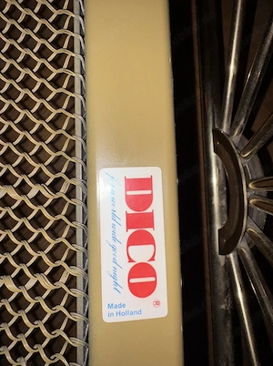 Original DICO Holland Vintage Bettgestell 140x200 Gold Messing 70er Mid-Century Design Bild 2