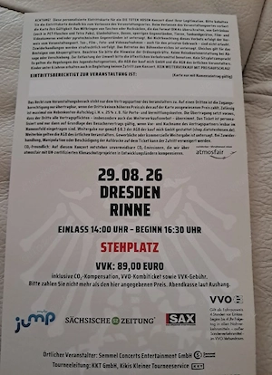 Toten Hosen Abschluss Konzerr