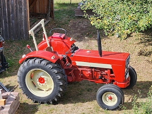 Verkaufe IHC 624  mit Mulchgerät
