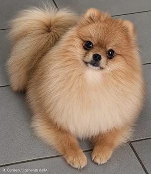 Pomerania toy mit ahnenpass
