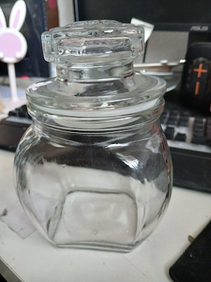 Glas aufbewahrungsbox