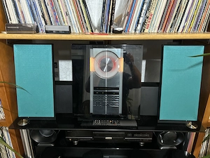 Bang & Olufsen B&O Beocenter 2300 + Beolab 2500 Lautsprecher. mit der Originalfernbedienung