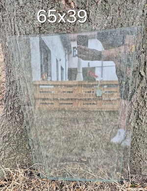 3x Glasscheiben   Glasplatten   65 x 39 cm   ideal für Bastler   DIY