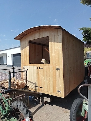 waldarbeiterwagen Bauwagen schäferwagen