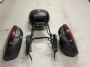 Kofferträger XJ900 mit Koffern und Topcase zu erkaufen