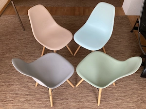 4 Scandi-Stühle von Sklum