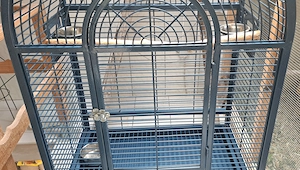 Rollbarer Vogelkäfig