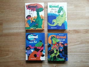 4 x Urmel aus dem Eis - Bücher (1, 2, 5, 9) - 1996 - Hardcover
