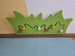 Motorikschleife   Wandapplikation "Blumenwiese" von Wehrfritz