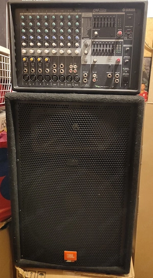 JBLJRX 115 & Yamaha EMX 512SC Powermixer