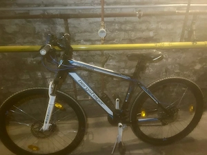 Bergsteiger Canberra 26 Zoll Mountainbike   Blau Schwarz