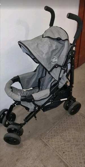Kinderwagen Buggy grau Bild 2