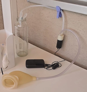 Elektrische Mini Pipi Pumpe. Spart bis zu 150 Euro Wasser   Jahr. Nie mehr stinkendes Pipi leeren.