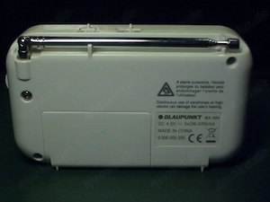 Mini Taschenradio Blaupunkt BA-209 einfache Bedienung Bild 4