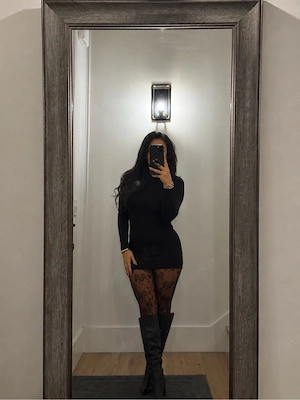 Nylons mit Muster 