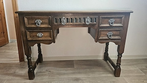 Schreibtisch Holz Antik Vintage Retro