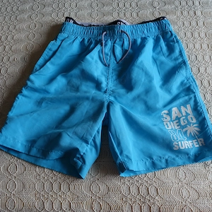 Kinder - Badehose, Gr. 158 164, türkis, Y.F.K. Young Fashion Kids
