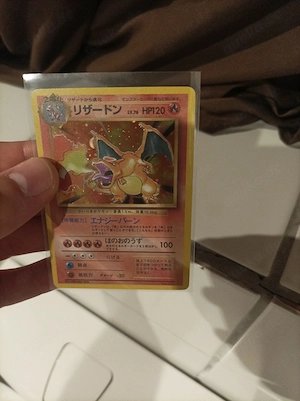 Pokemon Glurak karte 
