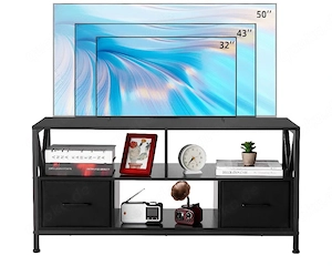TV-Kommode im Bauernhausstil   Schwarz   NEU & UNBENUTZT