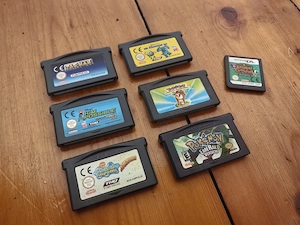 Kleines Nintendo Gameboy Advance und DS Paket mit 7 Modulen