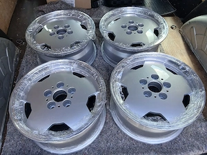 Mercedes Benz 190E W201 orig. Melber Felgen 7x15 ET35, Typ F190, KBA42114