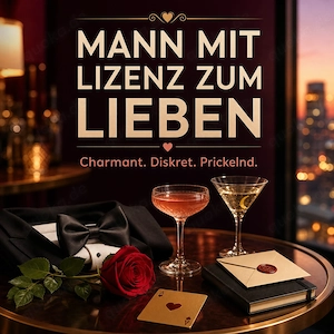 Mann mit Lizenz zum Lieben sucht charmante Mitspielerin
