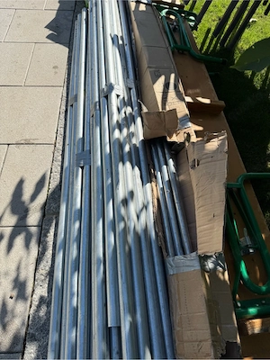 Partyzelt,4mal10m-2m,PVC Plane Bild 4