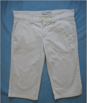 NEU m. E. Sportiv edel  Jeans Bermuda Short kurze Hose Looking For a star tre  36- 38  S weiß 