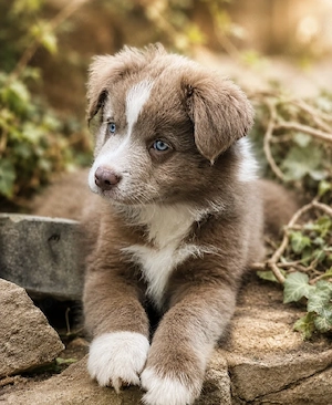 Miniature Australian Shepherd Welpen mit Papieren auf der Suche nach ihrer perfekten Familie