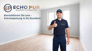 Blitz-Entrümpelung & Kleintransporte Berlin   Kurzfristige Termine frei!