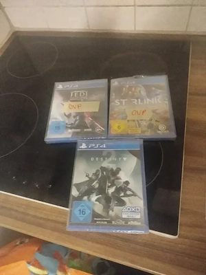 4x PS4 Spiele NEU Playstation
