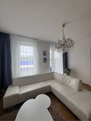 Weiße Leder Couch 