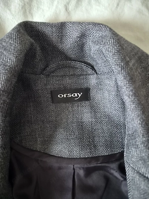 Graue Jacke 