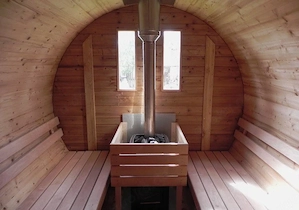 Aussen Sauna mit Montage  Bild 2