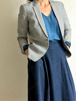MANGO Blazer Gr. 40   gemustert   elegant & Business