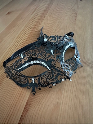 Petits Joujoux by Mystim Venezianische Maske   Schwarz   NEU