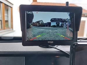 Solar Nummernschild Rückfahrsystemm