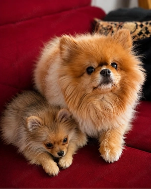 Pomeranian-Zwergspitz Mädchen   3 Monate alt  Bild 4