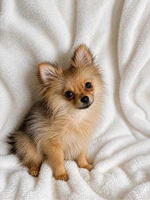 Pomeranian-Zwergspitz Mädchen   3 Monate alt  Bild 3