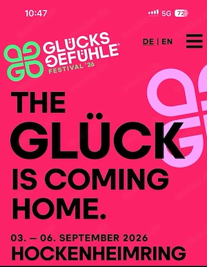 Glücksgefühle Fully Weekend Ticket