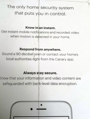  Überwachungskamera Canary Pro All-in-One WLAN Indoor in OVP  Bild 4