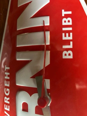 bernina werbeschild 