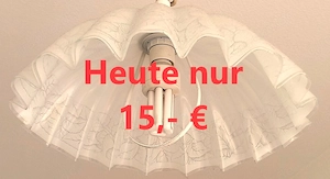 Deckenlampe mit praktischer Höhenverstellung
