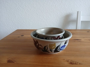 Salatschüssel mit Salatschalen Bild 5