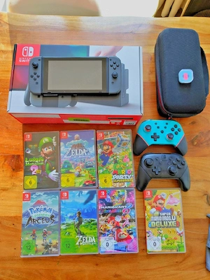 nintendo switch V2 spielkonsole 