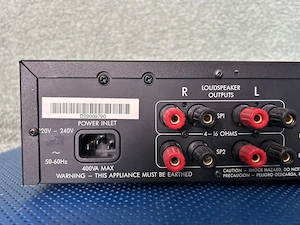 Arcam Delta 290 Stereo-Vollverstärker (HiFi), hergestellt in Großbritannien. Bild 8