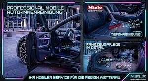 Mobile Auto-Innenreinigung vor Ort Sauberer Innenraum direkt bei